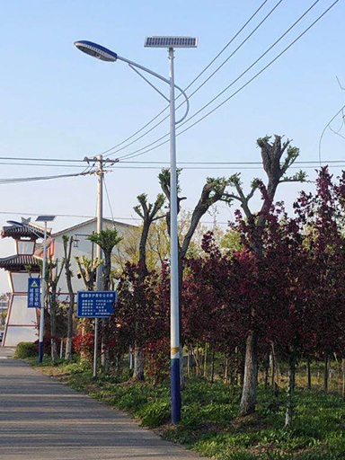 福建省三明市明溪鎮(zhèn)：農(nóng)村太陽能路燈點亮幸福生活