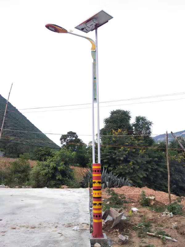 分體式太陽能路燈——農(nóng)村抗風(fēng)防水智能照明首選
