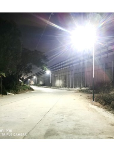 安裝太陽能路燈，享受幸福美好生活