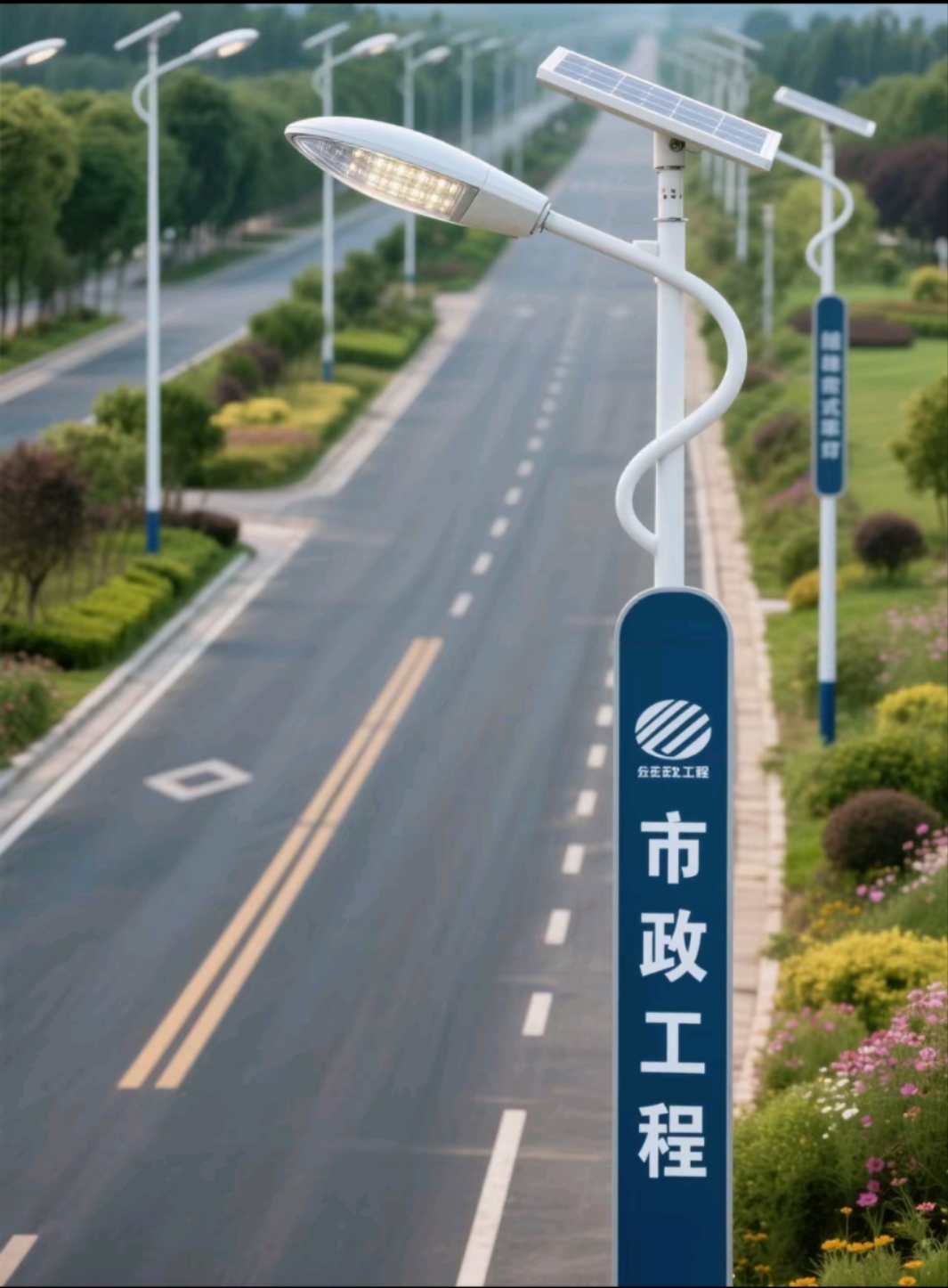 不是所有的太陽能路燈都叫“分體式”——為什么市政工程偏愛南德分體式？